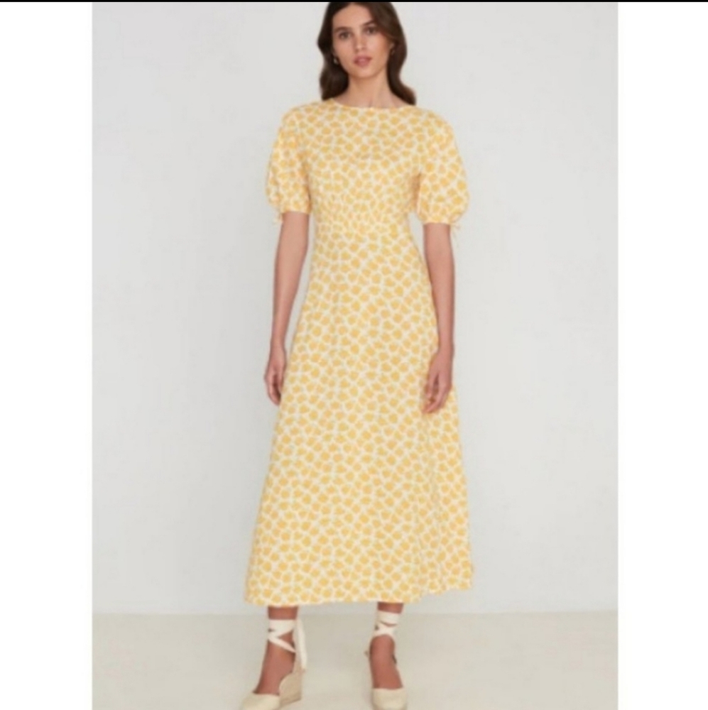 Faithful The Brand Floral Midi Dress